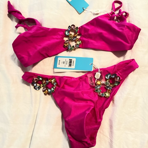 Vibrant Pink Bikini Set Charlie & Dakota - Picture 5 of 10